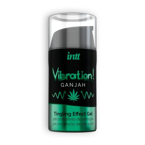 GEL CON VIBRACIÓN VIBRATION GANJAH INTT 15ML - Imagen 4