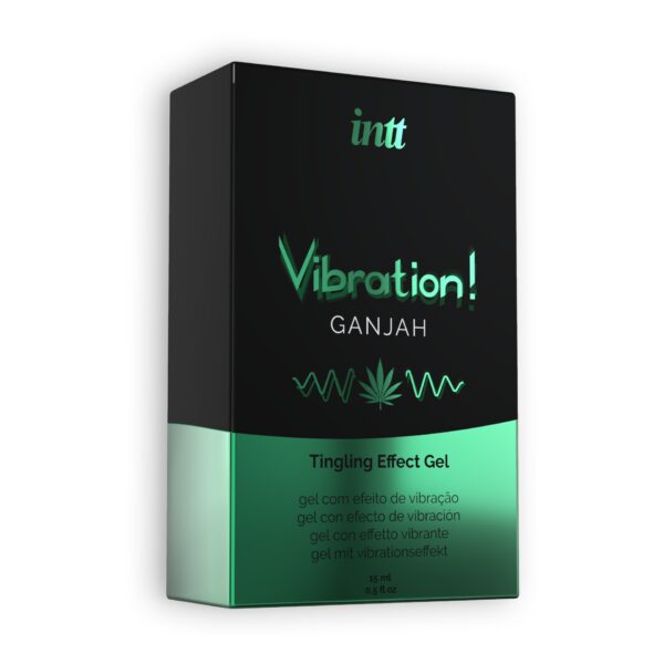 GEL CON VIBRACIÓN VIBRATION GANJAH INTT 15ML - Imagen 3