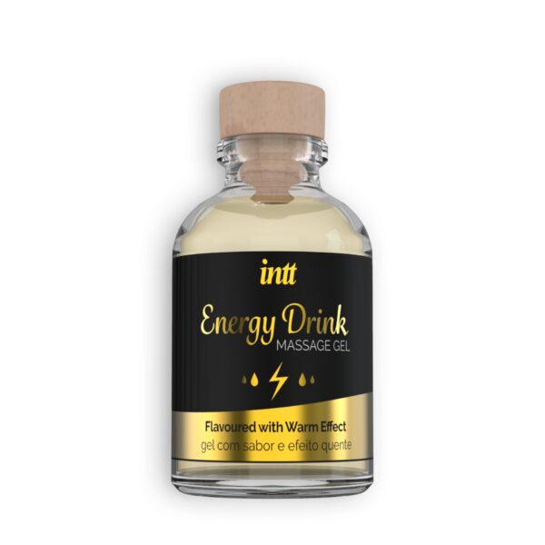 GEL DE MASAJE CON SABOR A BEBIDA ENERGETICA INTT 30ML - Imagen 4