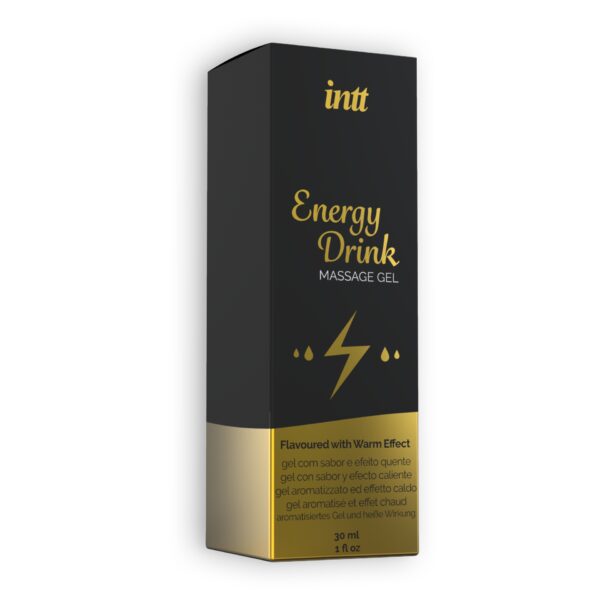 GEL DE MASAJE CON SABOR A BEBIDA ENERGETICA INTT 30ML - Imagen 3