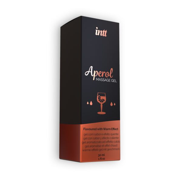 GEL DE MASAJE CON SABOR A APEROL INTT 30ML - Imagen 3