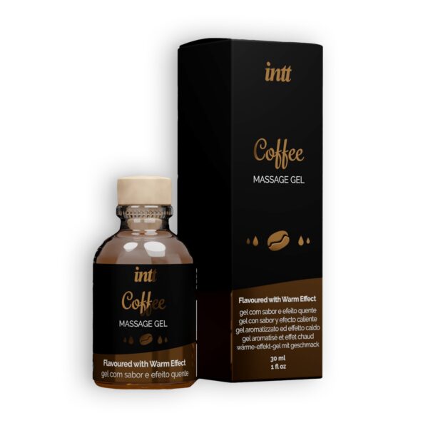 GEL DE MASAJE CON SABOR A CAFE INTT 30ML