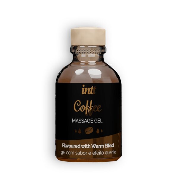 GEL DE MASAJE CON SABOR A CAFE INTT 30ML - Imagen 3