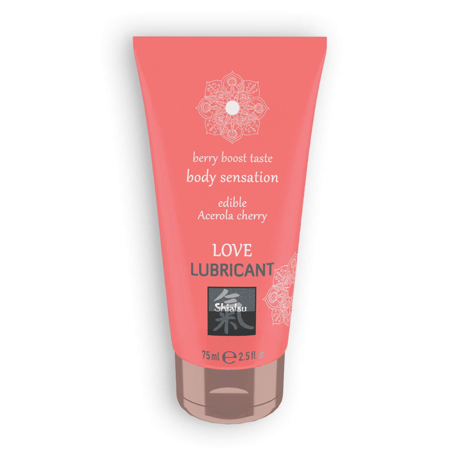 LUBRICANTE BESABLE LOVE BERRY BOST CON SABOR DE ACEROLA Y CEREZA SHIATSU™ 75ML