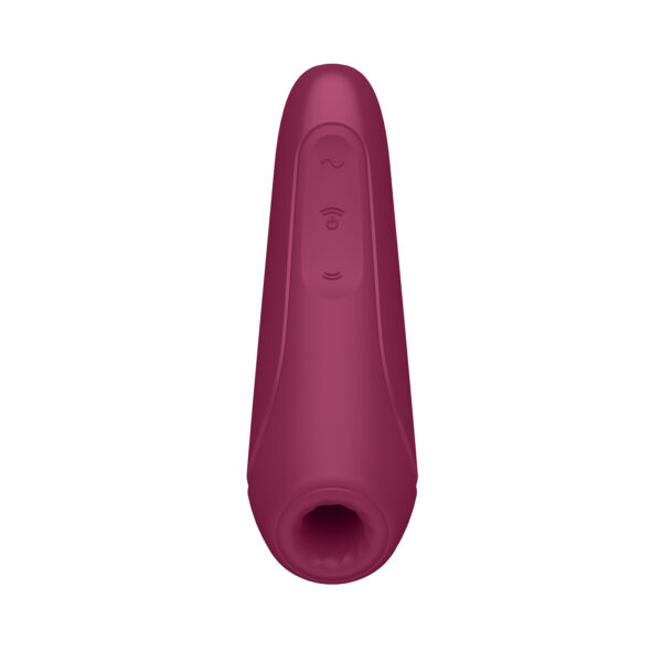 ESTIMULADOR CURVY 1+ CON APP SATISFYER ROJO ROSADO - Imagen 4