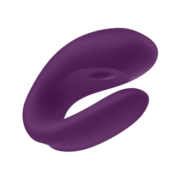 VIBRADOR DOUBLE JOY CON APP SATISFYER MORADO - Imagen 3