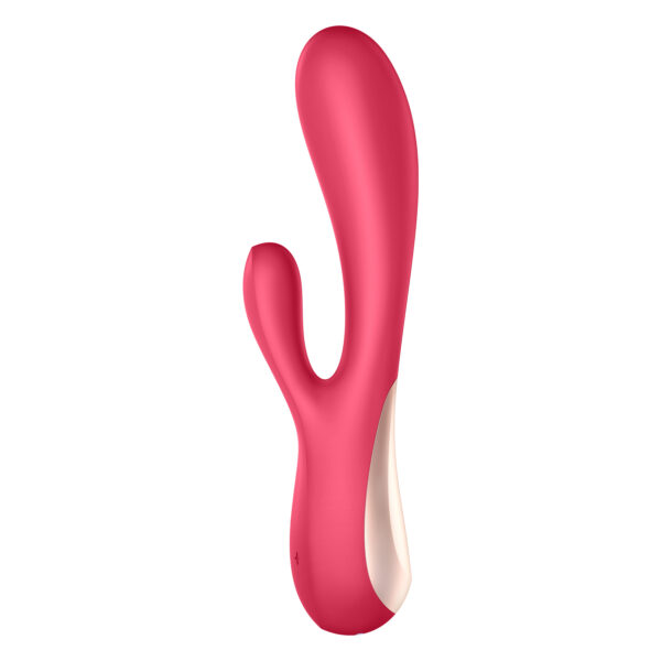 VIBRADOR MONO FLEX CON APP Y BLUETOOTH SATISFYER ROJO - Imagen 3