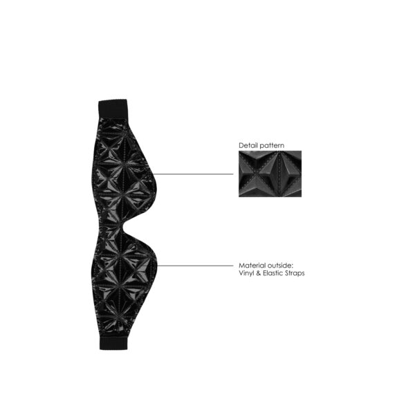 ANTIFAZ LUXURY EYE MASK OUCH! NEGRO - Imagen 4