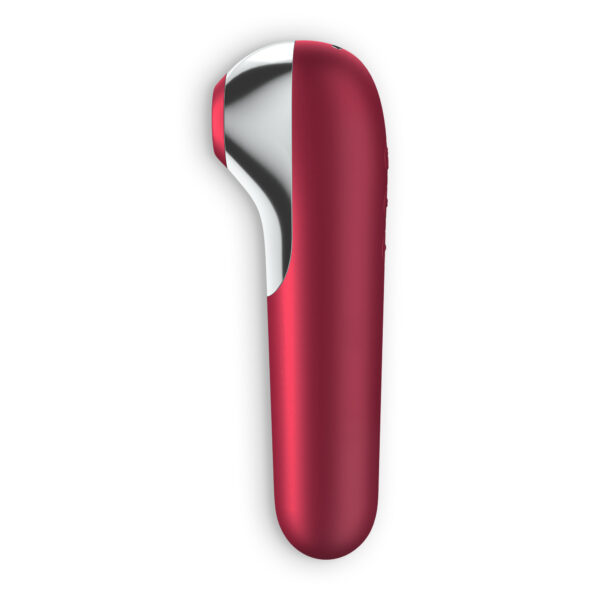 VIBRADOR DUAL LOVE CON APP SATISFYER ROJO - Imagen 4