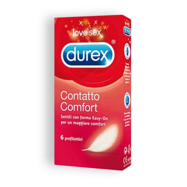 PRESERVATIVOS DUREX CONTATTO COMFORT 6 UNIDADES - Imagen 6