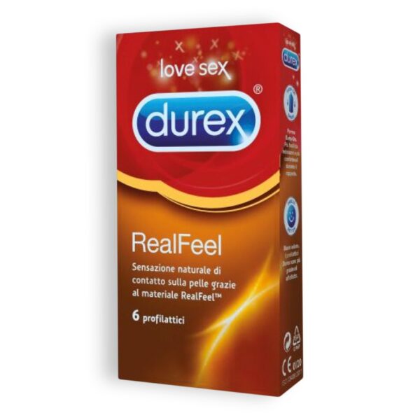 PRESERVATIVOS DUREX REAL FEEL 6 UNIDADES - Imagen 3