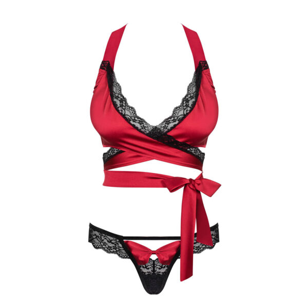 CONJUNTO SENSUELIA OBSESSIVE ROJO - Imagen 3