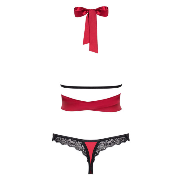 CONJUNTO SENSUELIA OBSESSIVE ROJO - Imagen 4