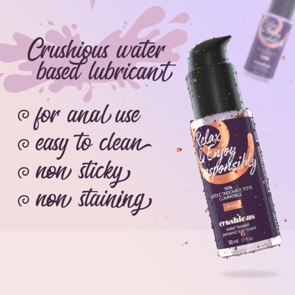 LUBRICANTE PARA USO ANAL 50 ML CRUSHIOUS - Imagen 3