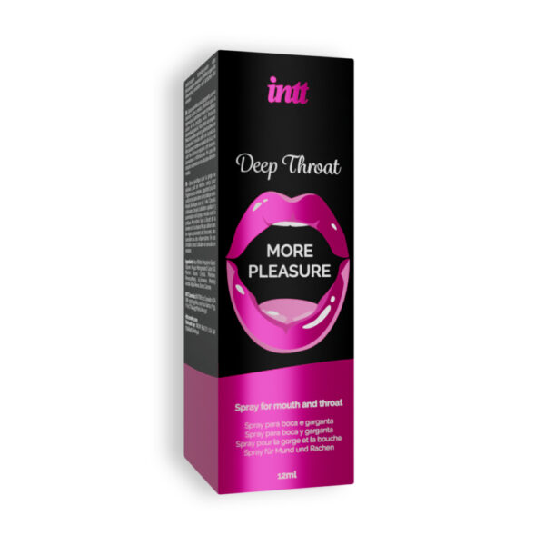 SPRAY PARA SEXO ORAL DEEP THROAT 12ML INTT - Imagen 3