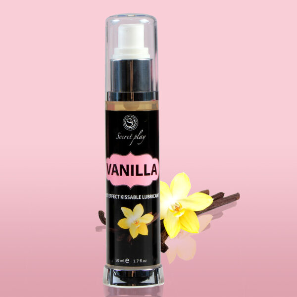 LUBRICANTE DE EFECTO CALOR CON SABOR A VAINILLA 50 ML SECRET PLAY - Imagen 4