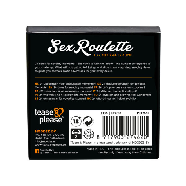 JUEGO SEX ROULETTE NAUGHTY PLAY NL-DE-EN-FR-ES-IT-PL-RU-SE-NO - Imagen 4