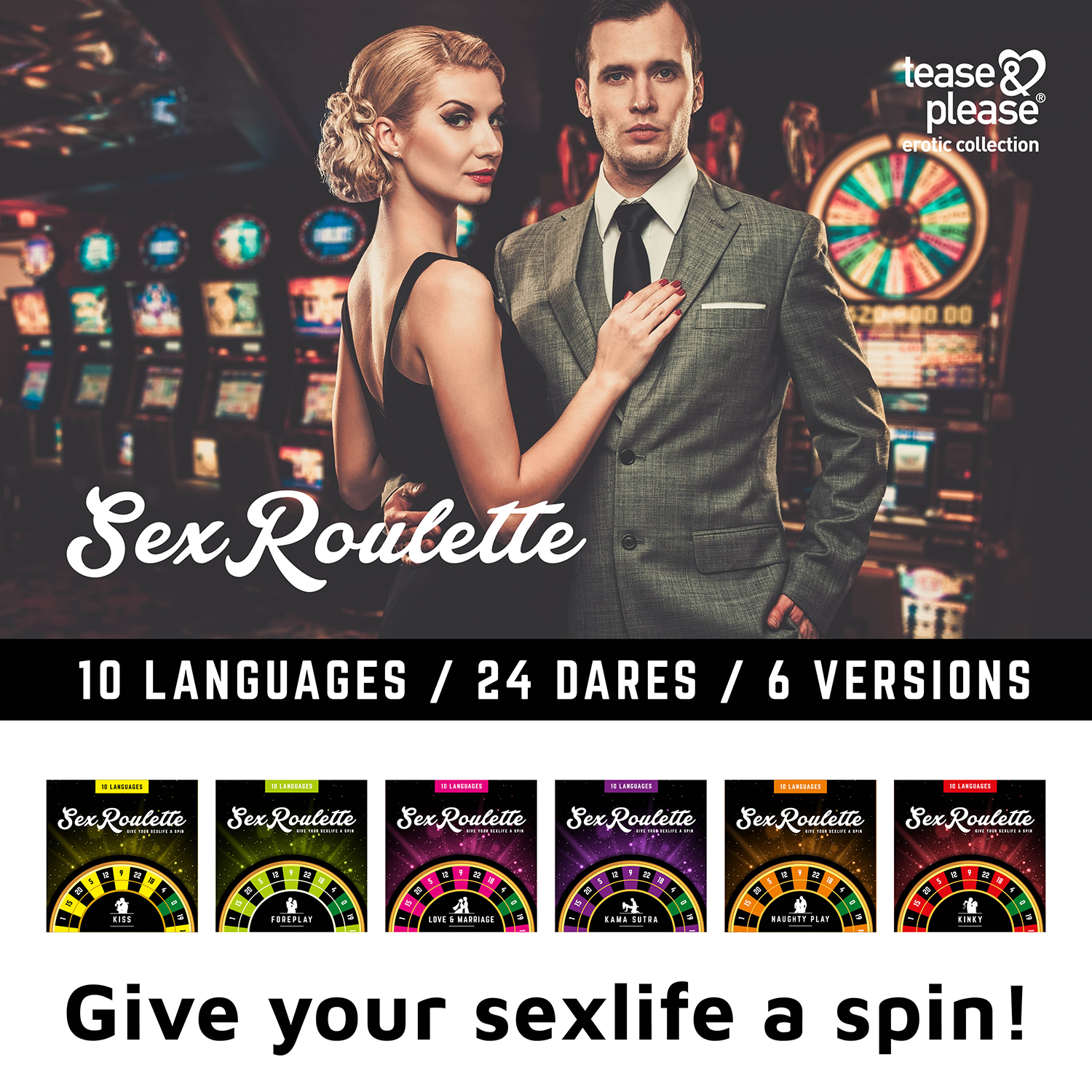 JUEGO SEX ROULETTE KINKY NL-DE-EN-FR-ES-IT-PL-RU-SE-NO - Imagen 6