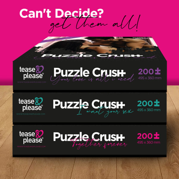 JUEGO PUZZLE CRUSH I WANT YOUR SEX 200 PCS - Imagen 4