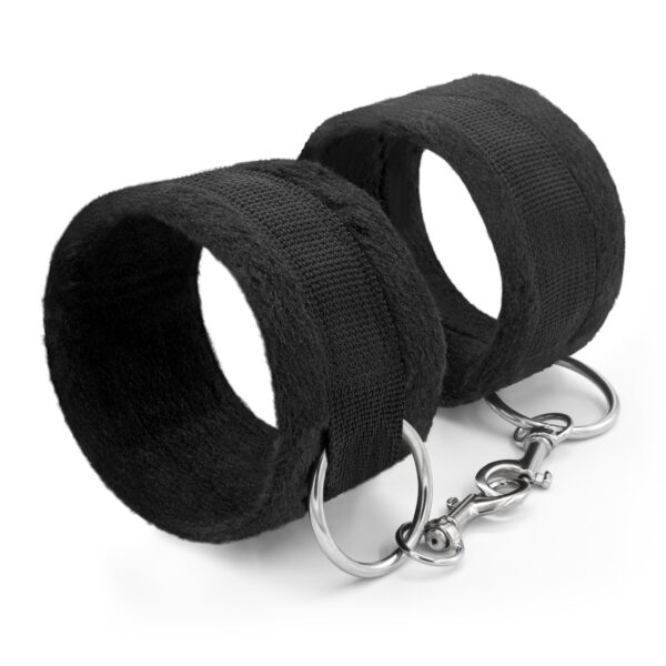 ESPOSAS DE VELCRO TOUGH LOVE CON CADENA DE 40CM EXTRA CRUSHIOUS NEGRAS - Imagen 3