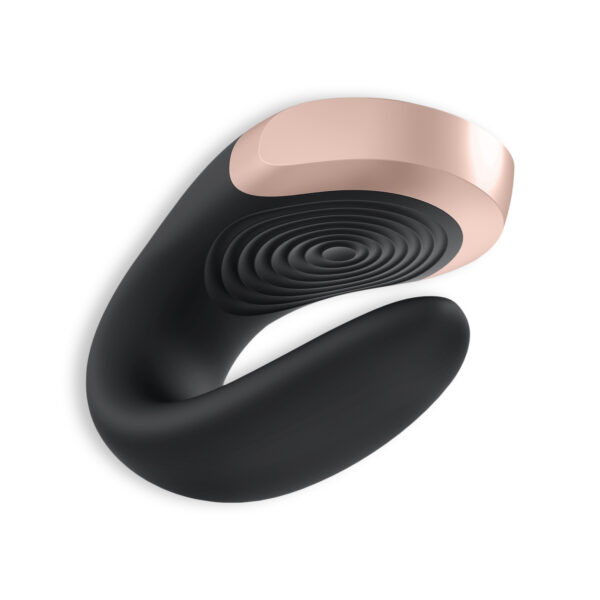 VIBRADOR DOUBLE LOVE CON APP SATISFYER NEGRO - Imagen 4