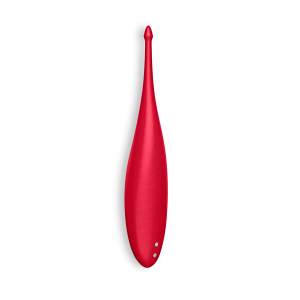 VIBRADOR TWIRLING FUN SATISFYER ROJO - Imagen 3