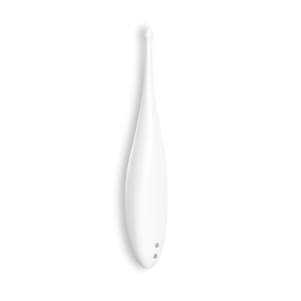 VIBRADOR TWIRLING FUN SATISFYER BLANCO - Imagen 3