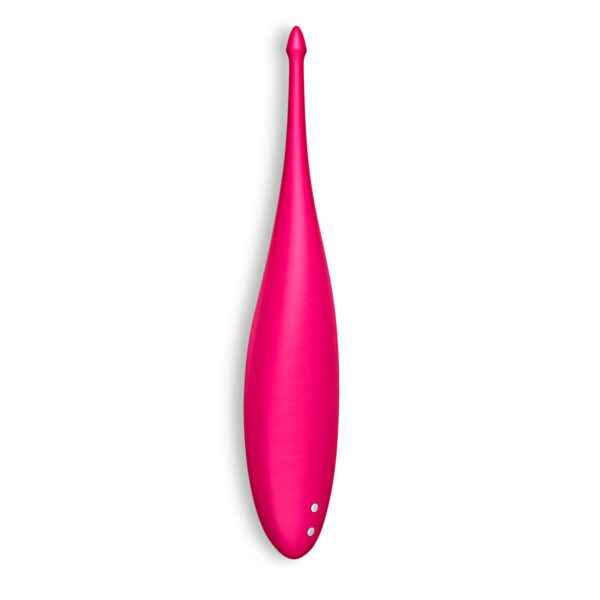 VIBRADOR TWIRLING FUN SATISFYER ROSA - Imagen 3