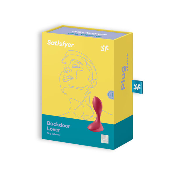 VIBRADOR ANAL BACKDOOR LOVER SATISFYER ROJO - Imagen 6