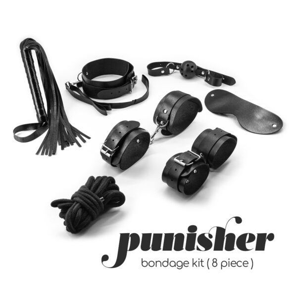 KIT BONDAGE PUNISHER CON 8 PIEZAS CRUSHIOUS - Imagen 13