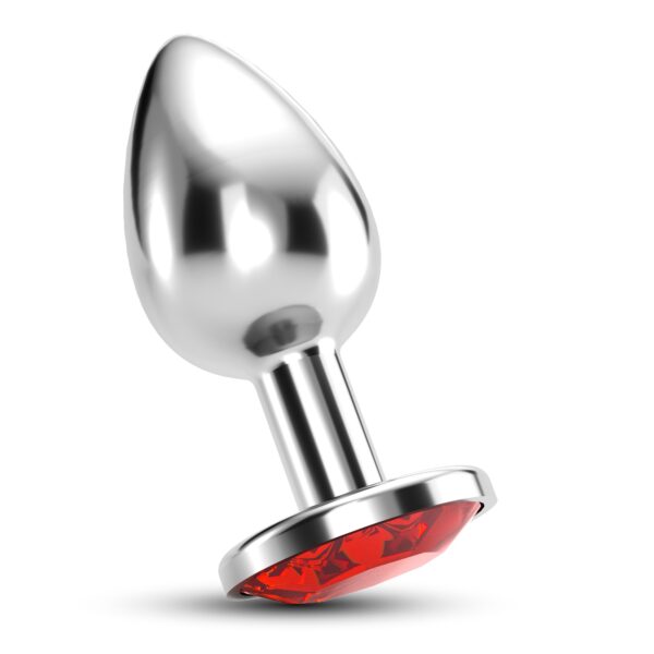 PLUG ANAL JOYA BIJOU ROJO PEQUEÑO CRUSHIOUS CON BOLSA ATERCIOPELADA GRATIS - Imagen 6