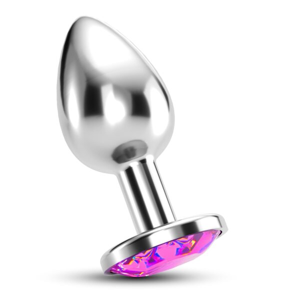 PLUG ANAL JOYA BIJOU ROSA GRANDE CRUSHIOUS CON BOLSA ATERCIOPELADA GRATIS - Imagen 6