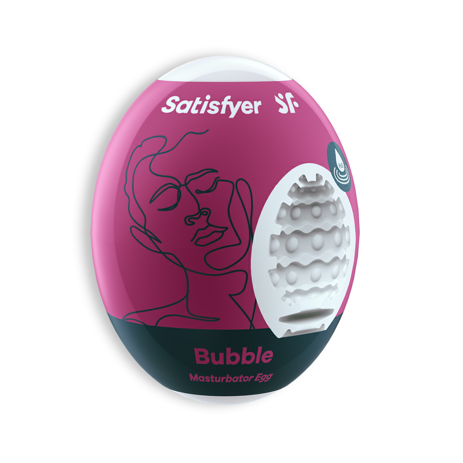 MASTURBADOR MASTURBATOR EGG BUBBLE SATISFYER - Imagen 3
