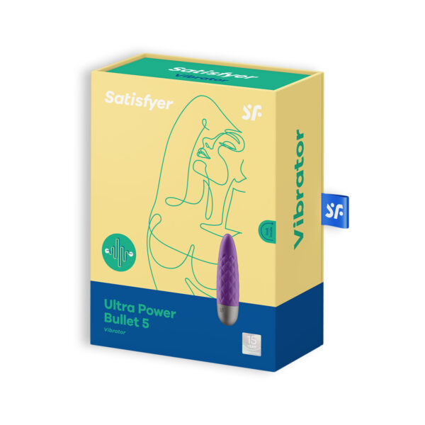 BALA VIBRADORA ULTRA POWER BULLET 5 SATISFYER MORADO - Imagen 7