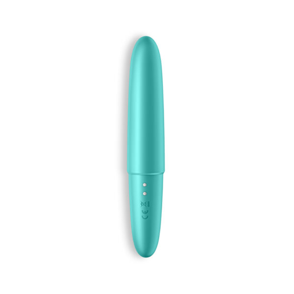 BALA VIBRADORA ULTRA POWER BULLET 6 SATISFYER TURQUESA - Imagen 3