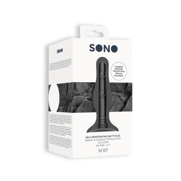 PLUG ANAL NO.67 SELF PENETRATING BUTT PLUG SONO - Imagen 3