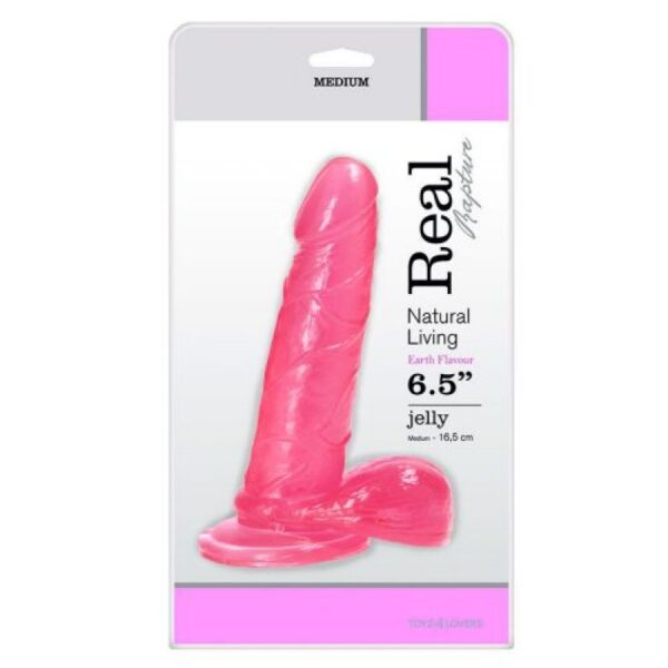 PENE REAL RAPTURE EARTH FLAVOUR 6.5'' ROSA - Imagen 3