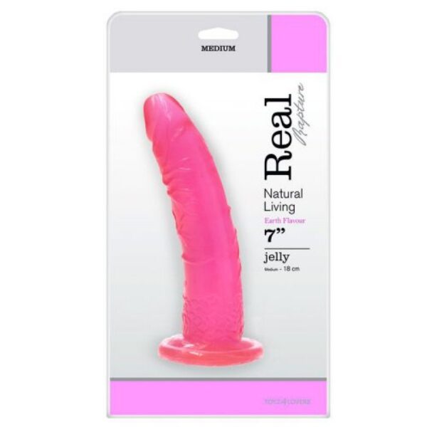 PENE REAL RAPTURE EARTH FLAVOUR 7'' ROSA - Imagen 3