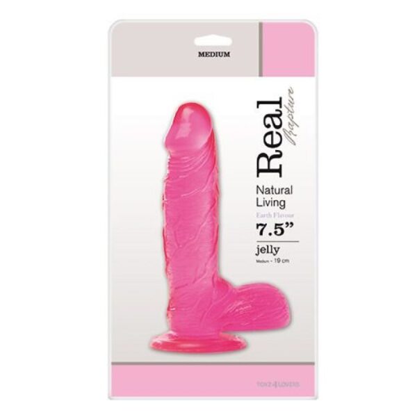 PENE REAL RAPTURE EARTH FLAVOUR 7.5'' ROSA - Imagen 3