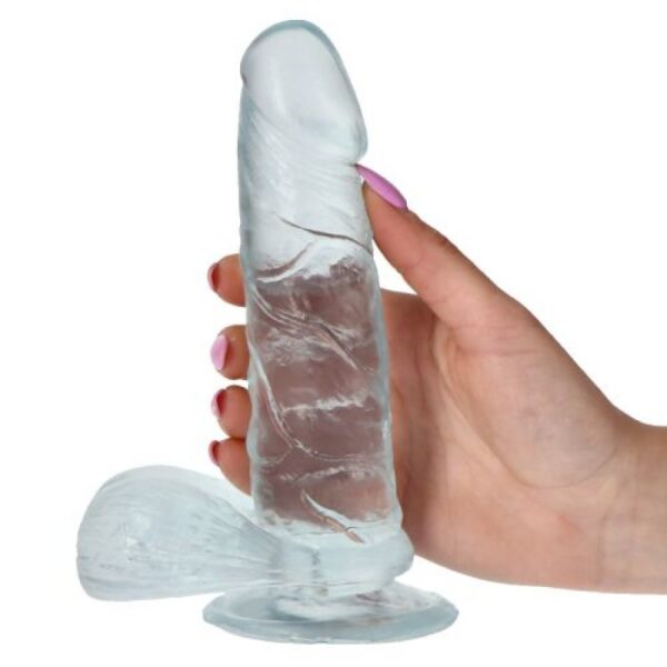 PENE REAL RAPTURE EARTH FLAVOUR 6.5'' TRANSPARENTE - Imagen 6