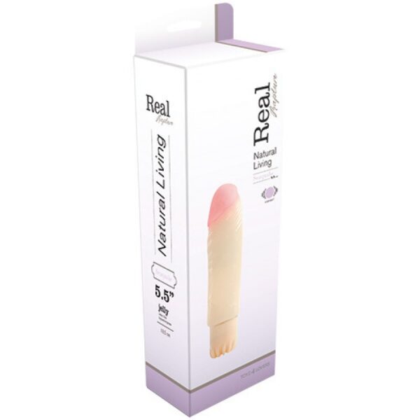 VIBRADOR JELLY REAL RAPTURE SEAQUAKE 5.5'' - Imagen 3