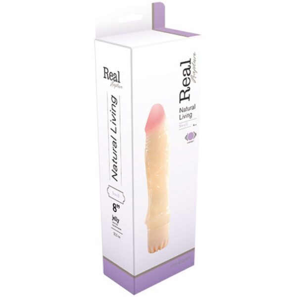 VIBRADOR JELLY REAL RAPTURE SWELL 8'' - Imagen 3