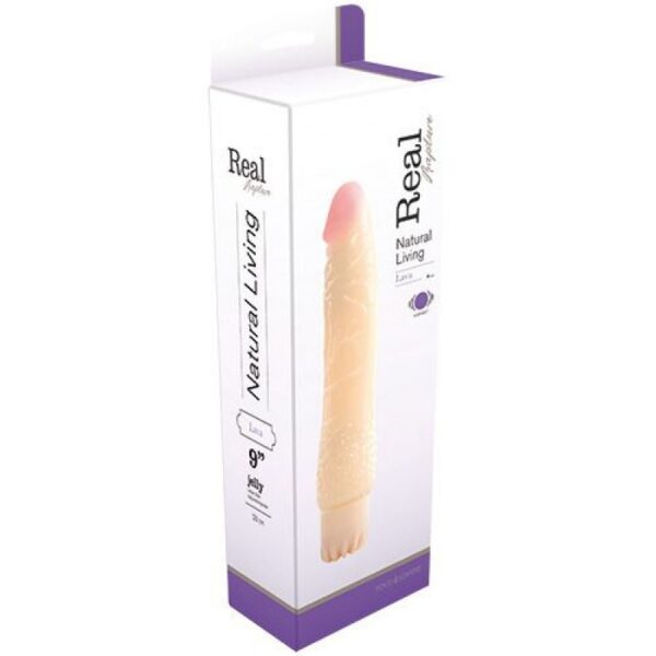 VIBRADOR JELLY REAL RAPTURE LAVA 9'' - Imagen 3