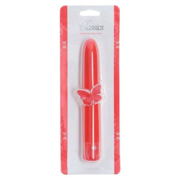 VIBRADOR CLASSICS ROJO MEDIO - Imagen 3