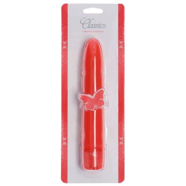 VIBRADOR CLASSICS ROJO GRANDE - Imagen 3