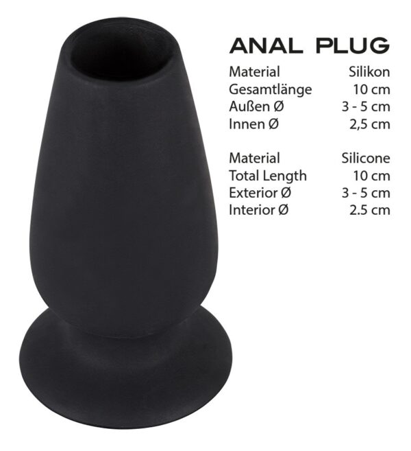 PLUG ANAL EN SILICONA LUST TUNNEL - Imagen 7