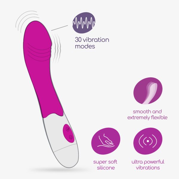 VIBRADOR GROWLIE COM LUBRICANTE DE BASE AGUA INCLUIDO CRUSHIOUS - Imagen 5