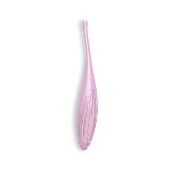 VIBRADOR TWIRLING JOY CON APP SATISFYER ROSA - Imagen 4