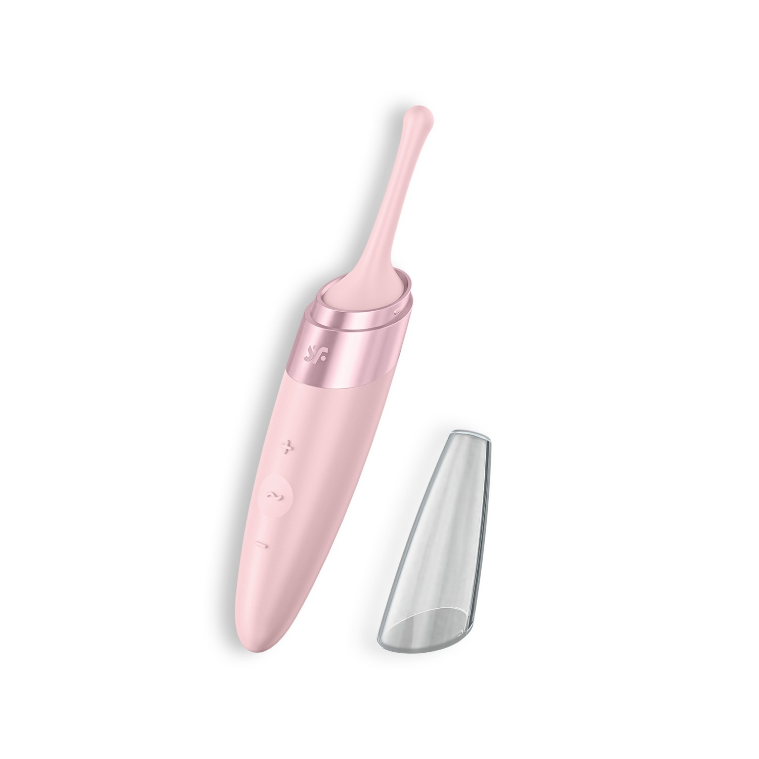 VIBRADOR TWIRLING DELIGHT SATISFYER ROSA - Imagen 7