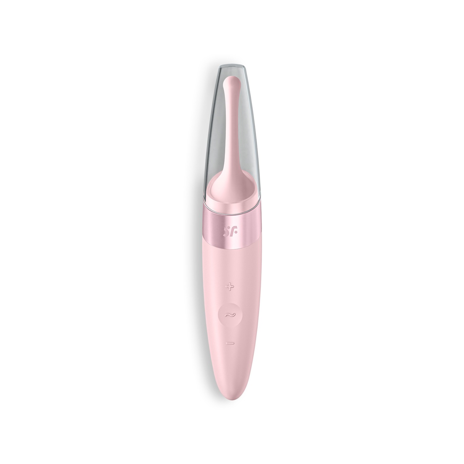 VIBRADOR TWIRLING DELIGHT SATISFYER ROSA - Imagen 5